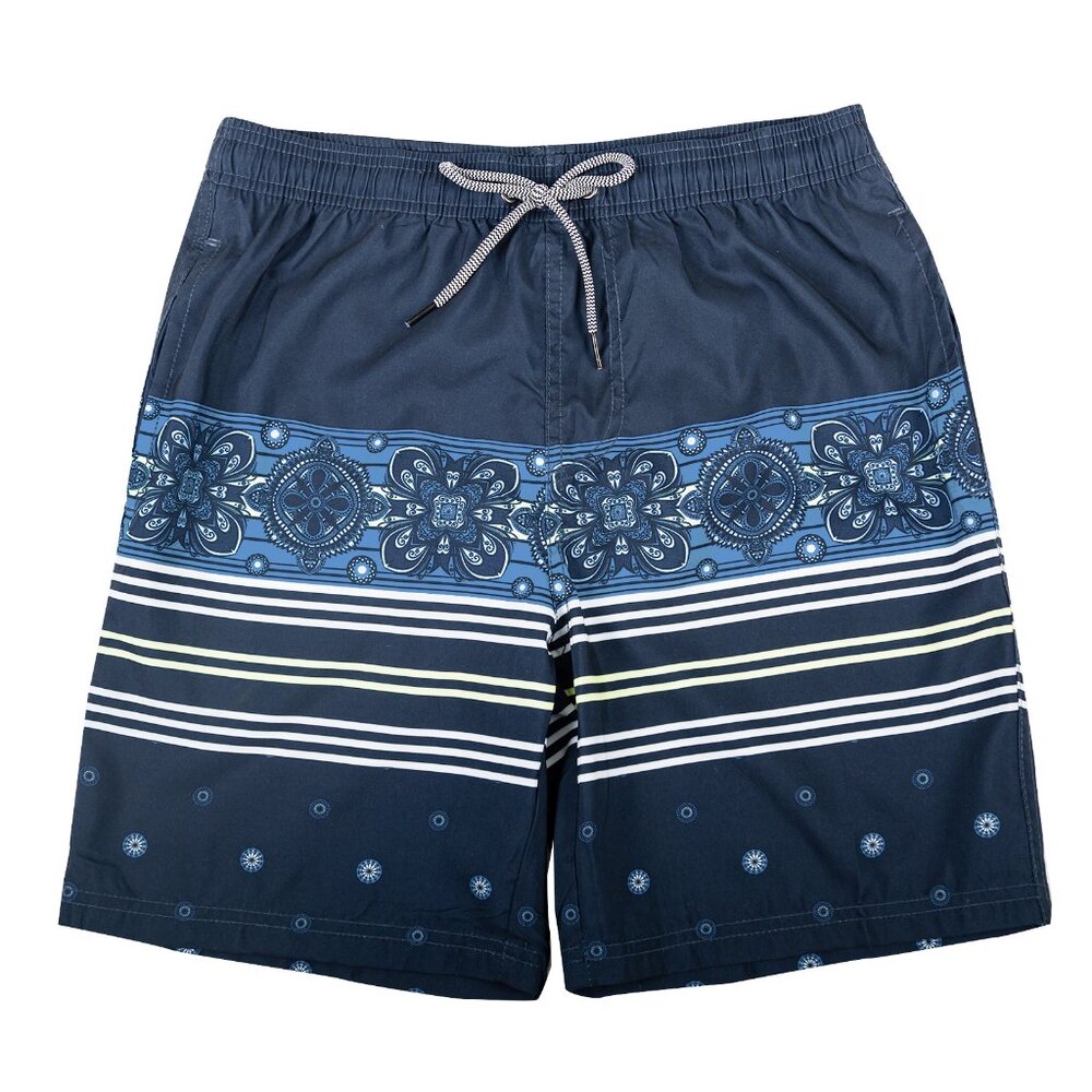 Thin Men's Swim Trunks Quick Dry Swimwear Mesh Lining